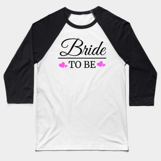 Womens Girlfriend Fiancee Fiance Engagement Party Baseball T-Shirt